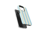 Fluffy Sky Stripes Case | Coque de téléphone 3D 2en1 Ultra-résistante