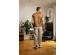 T shirt en lin homme - bronze