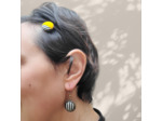 Barrette bouton "Pula"