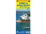 SIDNEY AND AUSTRALIA SOUTHEAST WATERPROOF MAP