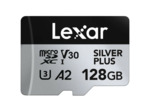LEXAR Carte microSDXC Silver Plus (64/128 Go)