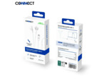 CONNECT - Écouteurs Filaires USB-C Blanc