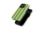 Green Stripes Case | Coque de téléphone 3D 2en1 Ultra-résistante