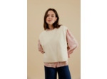 Oscar - Pull sans manches beige