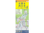 KYOTO JAPAN WEST WATERPROOF MAP