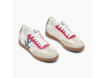 Baskets monogramme multicolores à semelle rétro - Charlize - Vanessa Wu