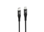 Tiger Lite - TIGER POWER LITE CABLE RENFORCE USB-C LIGHTNING 2M NOIR