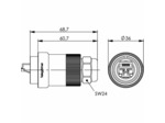 Telegärtner - Fiche RJ45, 8 pôles, 8P8C, Cat 6A, connexion IDC - 1000073