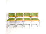 Série de quatre chaises B32