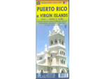PUERTO RICO AND US VIRGIN ISLANDS 1:1 900 000 WATERPROOF MAP