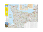 CARTE DEPARTEMENTALE CALVADOS, MANCHE