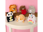 Legami - Peluche Super Soft!, thème Hen, Format Mini, avec Carte d'Identité Personnalisable, Tient Debout, 14x15x12 cm