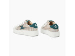 Baskets éclair en tweed multicolore à scratchs - Thiem - Vanessa Wu