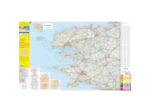 CARTE DEPARTEMENTALE FINISTERE, MORBIHAN