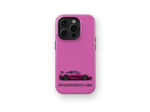 Flashy Pink Porsche | Coque de téléphone 3D 2en1 Ultra-résistante