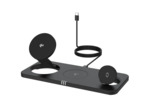 FORCELL F-Energy Station de charge à induction 3-en-1 compatible MagSafe 20.5 W avec câble USB-C vers USB-C