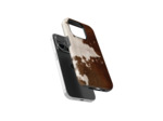 Cowhide Classic | Coque de téléphone 3D 2en1 Ultra-résistante
