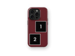 Twin Memories - Dark Red | Coque de téléphone 3D 2en1 Ultra-résistante