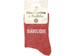 Chaussettes à paillettes - Diabolique