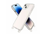 Coque renforcée transparente Skinmoove TPU/PC avec anneau pour iphone 14