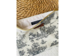 Pochette toile de Jouy 24cm x 19cm