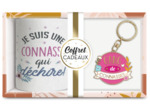 STC coffret mug et porte clés "Connasse"