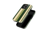 Olive Stripes | Coque de téléphone 3D 2en1 Ultra-résistante