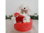 Gâteau de couches - Lapin blanc et écureuil