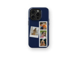 Memory Collage - Dark Blue | Coque de téléphone 3D 2en1 Ultra-résistante