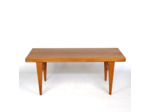 Table basse en teck avec rallonge