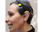 Boucles d'Oreilles puces bouton "Burano" mini