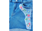 Échappée Florale - Kit broderie short à broder