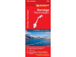 CARTE NATIONALE NORVEGE / NOORWEGEN