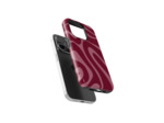 Bordeaux Groove | Coque de téléphone 3D 2en1 Ultra-résistante