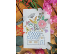 Carte à broder - La maison