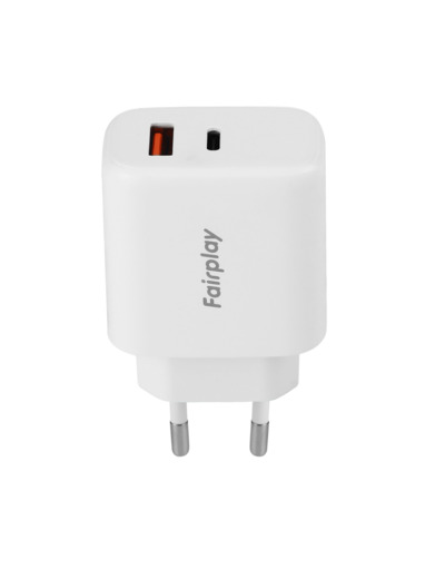 FAIRPLAY MESSINA Chargeur 65W 2USB (A+C)