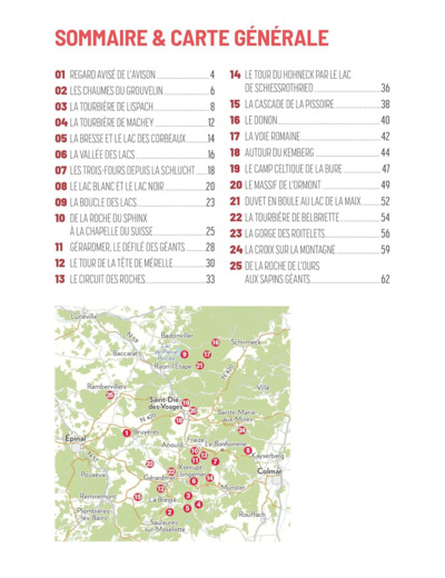 SENTIERS D'EMILIE VOSGES (3E ED)