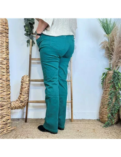 P182- Jean Droit Voggo T42-T50 (vert sapin)