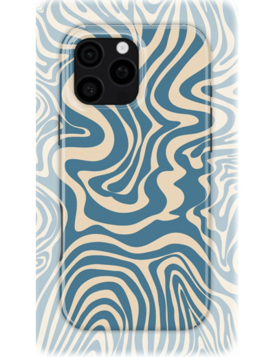 Lagoon Maze | Coque de téléphone 3D 2en1 Ultra-résistante