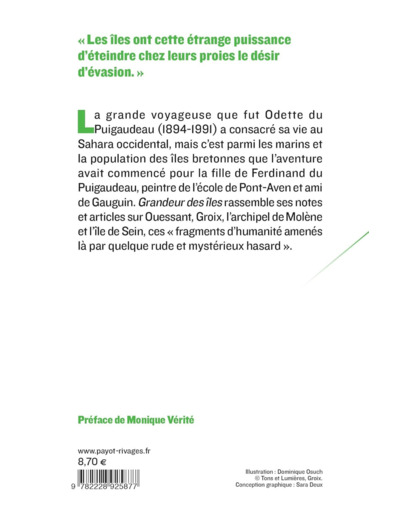 GRANDEUR DES ILES - OUESSANT, GROIX, ARCHIPEL DE MOLENE, ILE DE SEIN