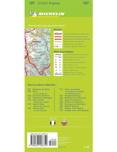 CARTE ZOOM LYON ET SES ALENTOURS