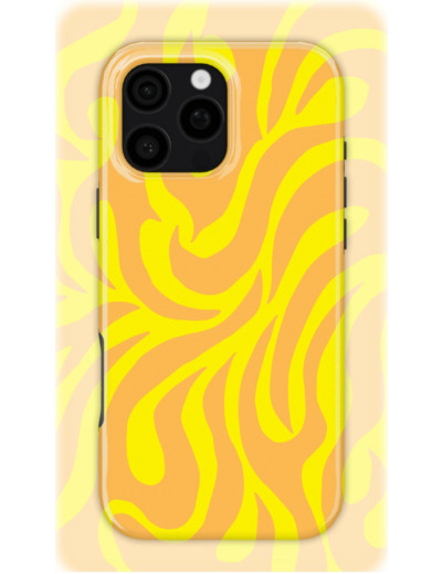 Sunny Swirls | Coque de téléphone 3D 2en1 Ultra-résistante