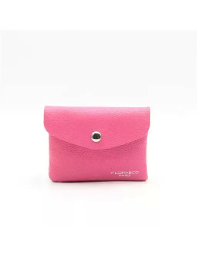 P422- Porte Monnaie / Cartes (fuchsia)