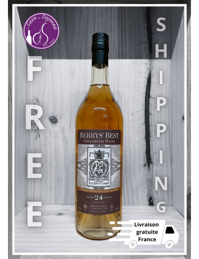 BERRY BROS GUYANAN 24 YO 1991 60TH ANNIVERSARY 46%