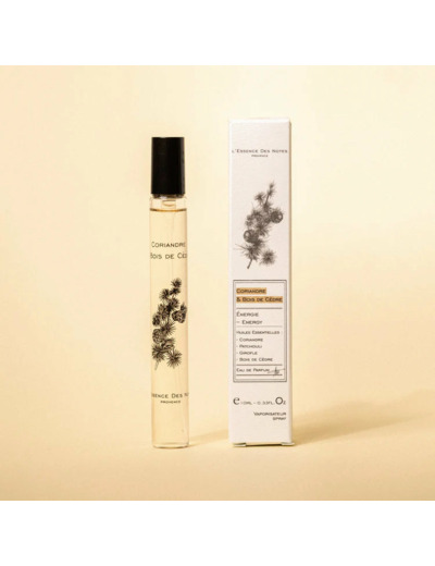 L'Essence Des Notes - Eau de parfum Coriandre & Bois de Cèdre - 10ml
