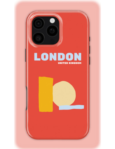London Case | Coque de téléphone 3D 2en1 Ultra-résistante