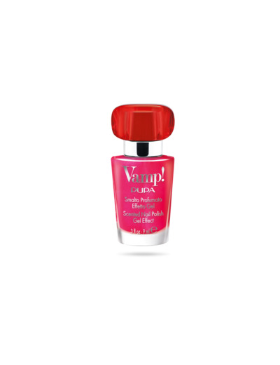 PUPA Vamp! Vernis parfumé effet gel à la fragrance rouge N°214  9 ml