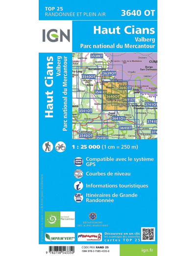3640OT HAUT CIANS VALBERG PN DU MERCANTOUR