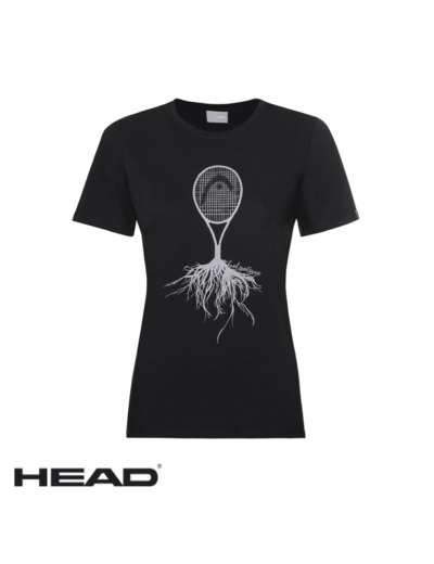 HEAD ROOTS TEE-SHIRT WOMEN Black