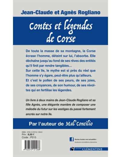 CONTES ET LEGENDES DE CORSE